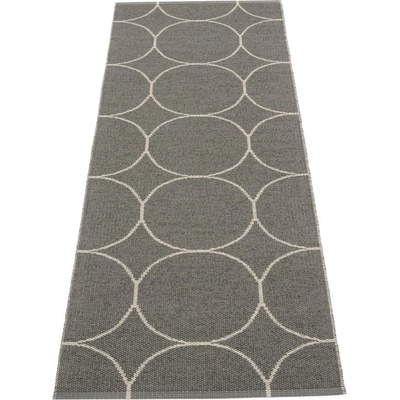 Pappelina Тъмносива пътека за открито и закрито 70x200 cm Boo Charcoal Linen - Pappelina (BOO9A720)