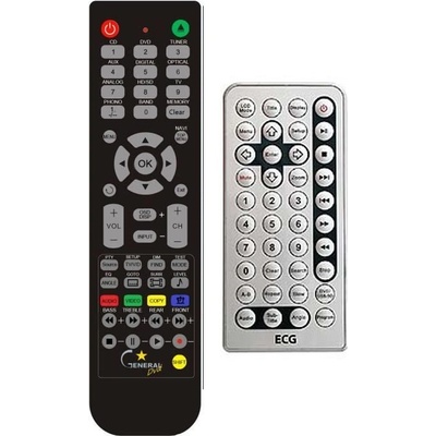 GENERAL ECG DVP7307, DVP7607D - съвместимо дистанционно управление на марката General (DVP7307, DVP7607D)