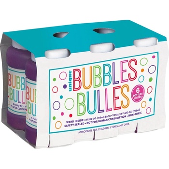 Unique Párty bublifuky 100ml 6ks