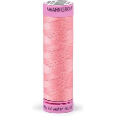 Polyesterové nitě návin 100 m Aspo Amann 0082 Rose Shadow