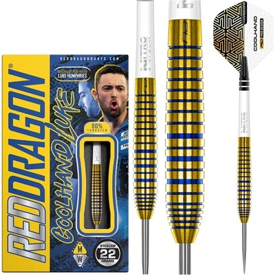Red Dragon Luke Humphries TX3 Gold SE 90% 22g steel