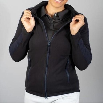 Coeurs de Cherie Fleece Jacket modrá