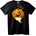 NOONEBRAND Тениска Хелоуин Тиква с Меч - XL, Black