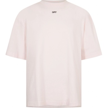 OFF WHITE Тениска OFF WHITE Men's Paint Arrow Oversized T-Shirt - Mauve 6080