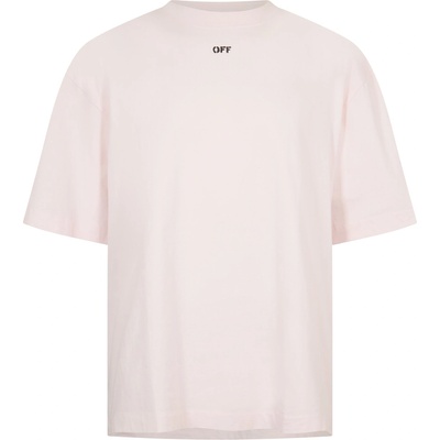 OFF WHITE Тениска OFF WHITE Men's Paint Arrow Oversized T-Shirt - Mauve 6080