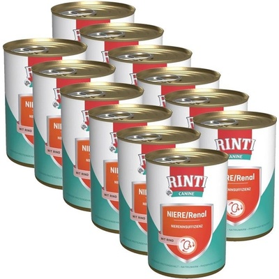 Rinti Canine Renal hovädzie 12 x 400 g