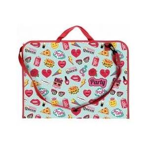 Biurfol Plastic folder with zipper A3 mix Biurfol (TER-01-08)