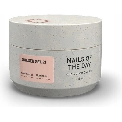 Notd Builder stavební gel v teplém karamelovém odstínu 21 15 ml
