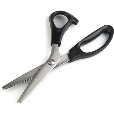 Entlovací nůžky délka 24 cm zoubky Varianta: černá, Balení: 1 ks