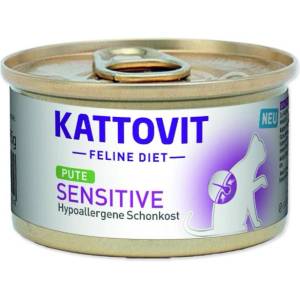 KATTOVIT Консерва Kattovit Sensitive пуйка 85g (393-772169)