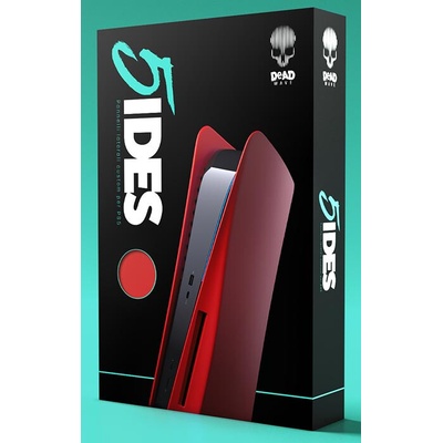 Deadwave PlayStation 5 výmenný kryt - červena