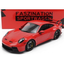 Minichamps Porsche 911 992 Gt3 Touring Coupe 2022 Strážci Červená 1:18