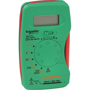 Schneider Electric SE Дигитален мултицет CAT III 2…300Vac/dc, LCD и звук, Thorsman - IMT23212 (IMT23212)