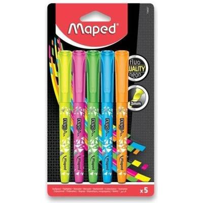Maped Fluo Peps Pen sada 5 farieb 734027