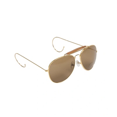 Mil-Tec Слънчеви очила Air Force с калъф, кафяви (15605009)