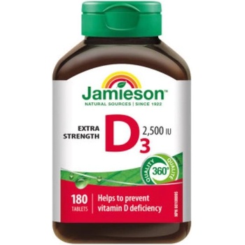 Jamieson Витамин D3 2500 IU 180табл