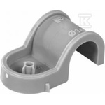 Rawlplug Plastic holder for installation tubes, single, floor-mounted, PA, diameter 20 mm R-SC40-PCS-20