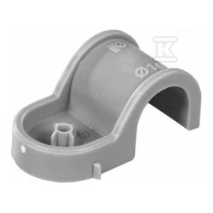 Rawlplug Plastic holder for installation tubes, single, floor-mounted, PA, diameter 20 mm R-SC40-PCS-20