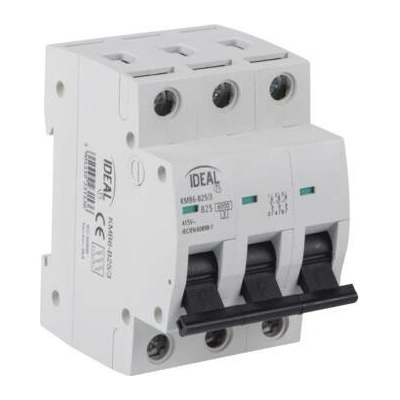 IDEAL KANLUX Jistič 3P C6 KMB6-C6/3 23167