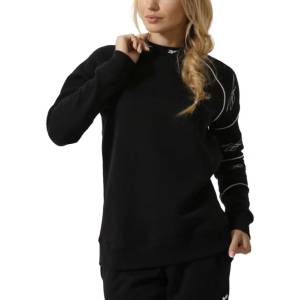 Reebok Vector High Neck Crew Blouse Black - magazinko
