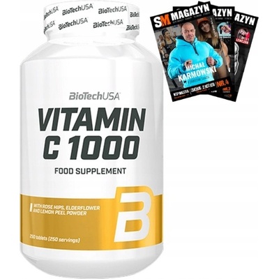 BioTech USA Vitamín C 1000 kapslí100 tablet