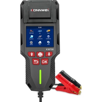 Konnwei KW700 Professional, тестер за автомобилни акумулатори 12 и 24 V с вграден принтер (KW700)