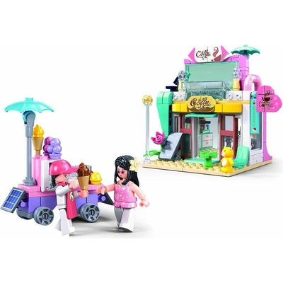 Sluban B1266 Kavárna a zmrzlinový vozík