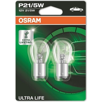 OSRAM АВТОМОБИЛНА ЛАМПА 7528 P21/5W 12V BAY15d UNPACKED OSRAM