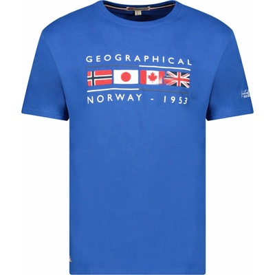 Geographical Norway tričko pánnské JESTAURANT MEN modrá