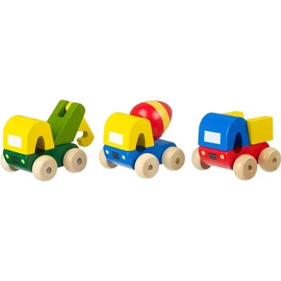 Orange Tree Toys Строителни машини, 3 части - Vehicles (OTT07237)