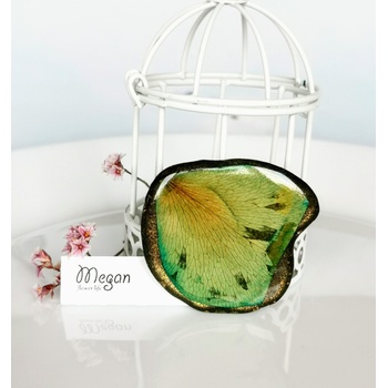 Meganflo Листо от роза в зелено