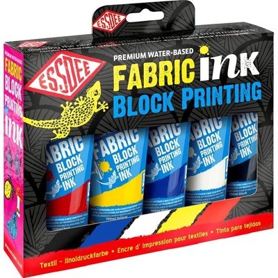 Essdee Premium sada barev na linoryt textilní 5 x 150 ml