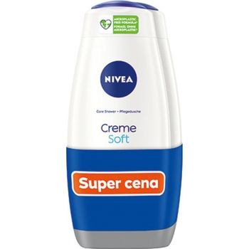 Nivea Creme Soft sprchový gel 2 x 500 ml dárková sada