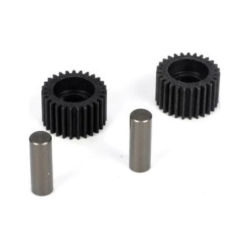 Team Losi Racing Tlr вградено зъбно колело с вал (2): 22
