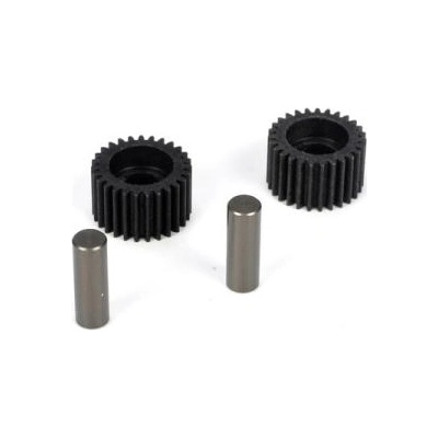 Team Losi Racing Tlr вградено зъбно колело с вал (2): 22