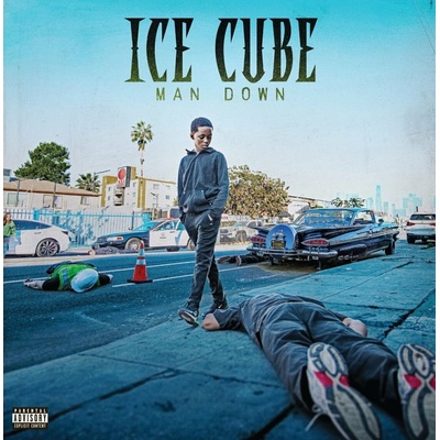 Ice Cube: Man Down - Ltd Deluxe Blue & White Marble Vinyl 2 LP