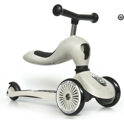 Scoot & Ride Highwaykick 2v1 šedá