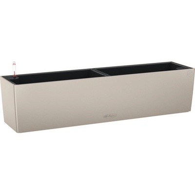 Lechuza Plastový samozavlažovací kvetináč Balconera Color 79 x 19 x 19 cm pieskovo hnedý