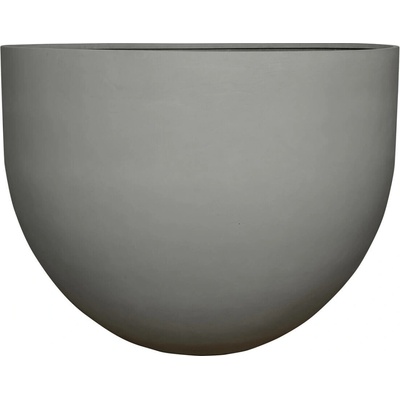 Pottery Pots Kvetináč Jumbo Mila, hmlavo šedá, 100 x 76 cm