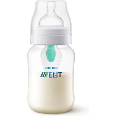 Philips Шише за хранене AirFree 260 мл, 1 м+ (00A.0552.001)