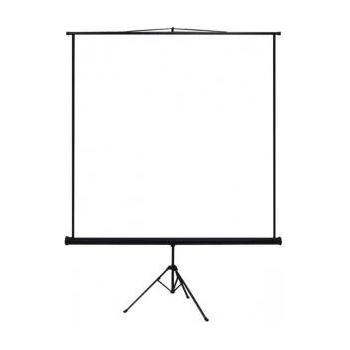 Privileg Ръчен прожекционeн екран PRIVILEG COMPACT 110, 2.20x1.65m, 4: 3, Tripod, Бял цвят на стойката и екрана, TRV220