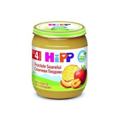 HiPP Пюре hipp, Био плодов десерт 125г, 9062300140511