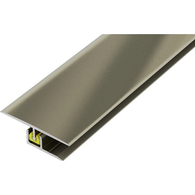 Acara Clipper prechodová lišta rovná titán AP27/3 40mm 2,7 m