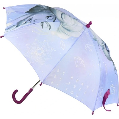 Deštník Ledové království Anna a Elza Frozen světle fialová
