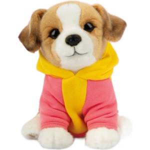 Studio Pets Плюшена играчка Studio Pets - Куче Джак Ръсел със суитшърт, Джаки, 23 cm (6221) - baby