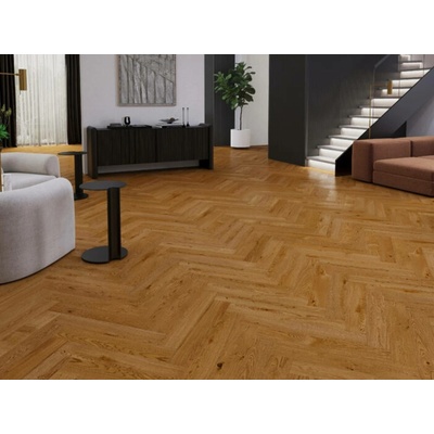 Barlinek Herringbone 110 Dub Brown Sugar 1WC000030 32 m²