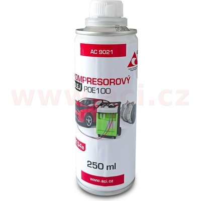 kompresorový olej POE100 (R134a) 250 ml