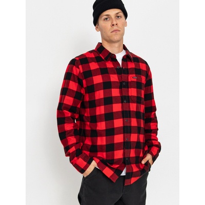 Volcom Caden Plaid (lifeguard red)