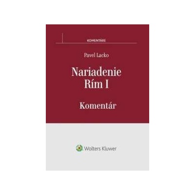 Nariadenie Rím I Pavel Lacko