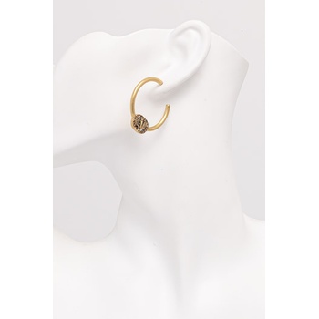 Kurt Geiger London обици дамски от метал с циркон (5621661429)